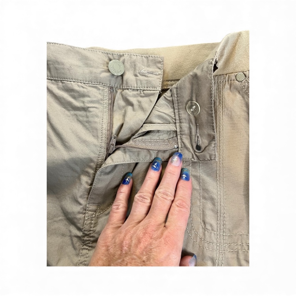 π π©Ά NWOT GLORIA VANDERBILT Pennie Khaki Skort | Sz 14 - Picture 3 of 8